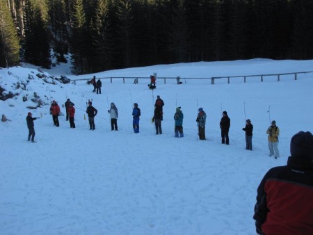 Dan varstva pred snežnimi plazovi - Pokljuka 2012